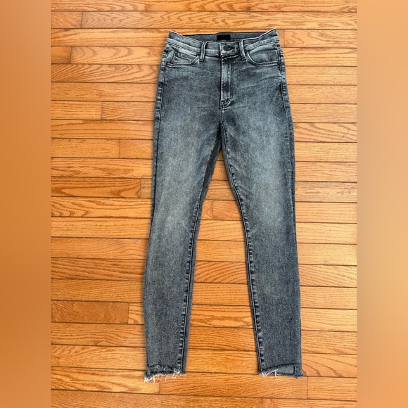 Mother Denim The Stunner Zip Ankle Step Fray jeans size 26 - Picture 6 of 13